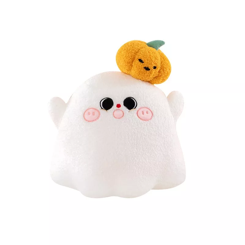 White Ghost Stretched Halloween Plyschleksaker